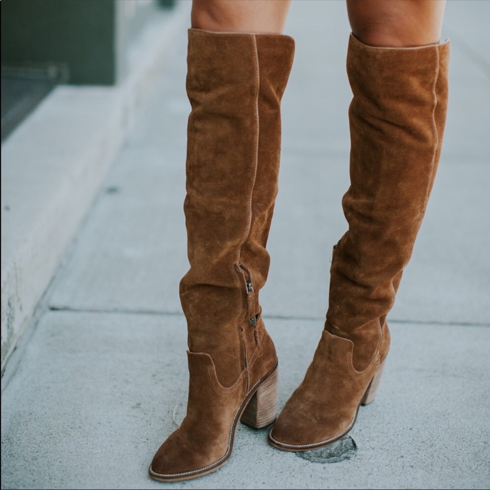 Dolce Vita Over The Knee Suede Boots